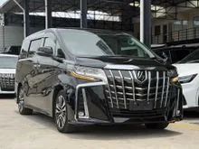 2022 Toyota Alphard 2.5 SC SUNROOF DIM BSM/MPV/8 YRS WARRANTY