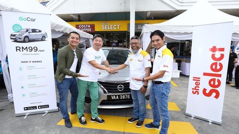 GoCar Is Now Available At 100 Shell Stations In Malaysia