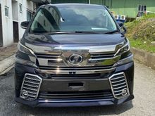 2016 Toyota Vellfire 2.5 ZG Unreg
