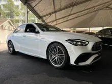2022 Mercedes-AMG C43 4MATIC 2.0 Turbo Mild Hybrid Japan Spec Sedan