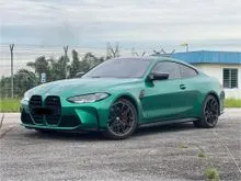 2023 BMW M4 3.0 Competition M Series xDrive 4WD (A) CARBON FIBRE INTERIOR, HARMAN KARDON SOUND, POWER SEATS, HUD, ACC, BSM