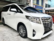 2016 Toyota Alphard 2.5 G Van Wagon