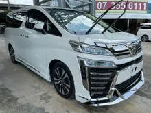 2019 Toyota Vellfire 2.5 Z G Edition MPV FULL SPEC BEST PRICE WITH WARRANTY