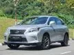 Used December 2012 LEXUS RX350 V6 (A) Original New Facelift F-SPORT High Spec Version CBU Local Imported Brand from JAPAN by LEXUS MALYSIA CAR KING 72k KM - Cars for sale