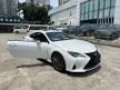 Recon 2021 Lexus RC300 2.0 F SPORT COUPE RED INTERIOR 5 YEARS WARRANTY