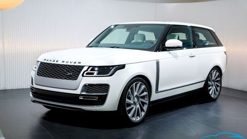 Geneva 2018: Range Rover SV Coupe World Debut - First Two-Door Large SUV, 557 hp