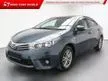 Used 2015 Toyota COROLLA 1.8 ALTIS G (A) / NO HIDDEN FEES / PREMIUM LEATHER SEAT / REVERSE CAMERA /