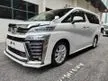 Recon 2018 Toyota Vellfire 2.5 MPV DARK INTERIOR, ALPINE SYSTEM, 7 SEATER - Cars for sale