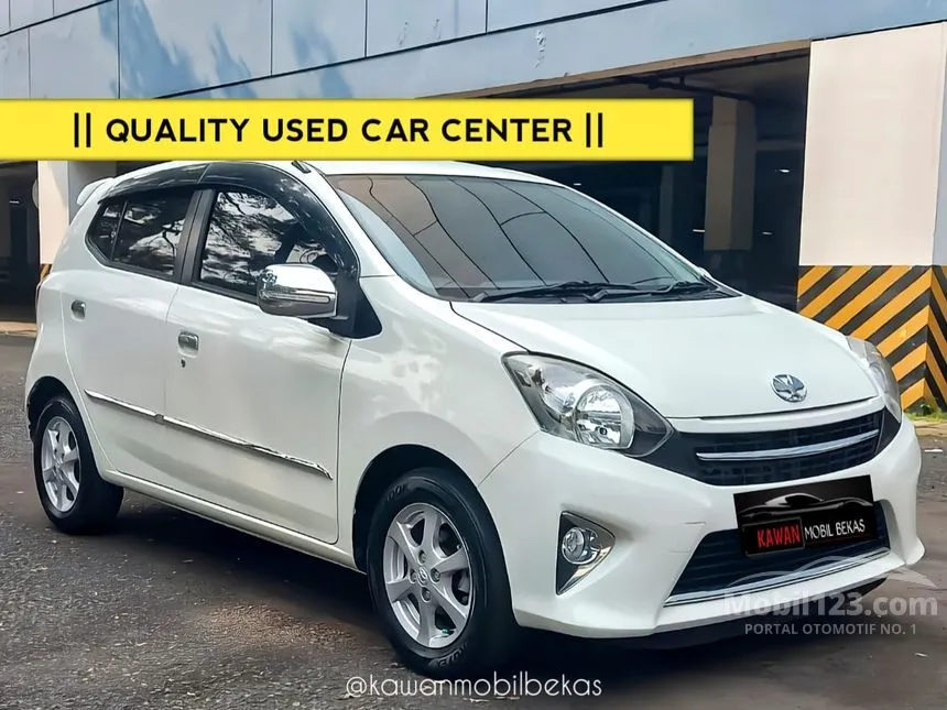 Jual Mobil Toyota Agya 2017 G 1.0 di Banten Automatic Hatchback Putih Rp 98.000.000