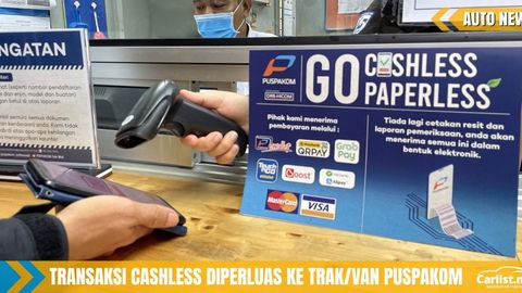 Transaksi Tanpa Tunai Sepenuhnya Di PUSPAKOM Menjelang Suku Pertama 2022