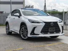 2023 Lexus NX 250 2.5 VERSION L MODELISTA (A) GRADE 5A, DIM, BSM, 360, HUD, PAN ROOF, 3 EYES LED, SEAT VENTILATION, POWER SEATS, BOOT LEATHER COVER