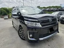 2016 Toyota Voxy 2.0 ZS Kirameki II Edition MPV KING / 3 YEARS WARRANTY / 7 SEATER / 2 POWER DOOR / POWER BOOT / ANDRIOD PLAYER / ROOF MONITOR