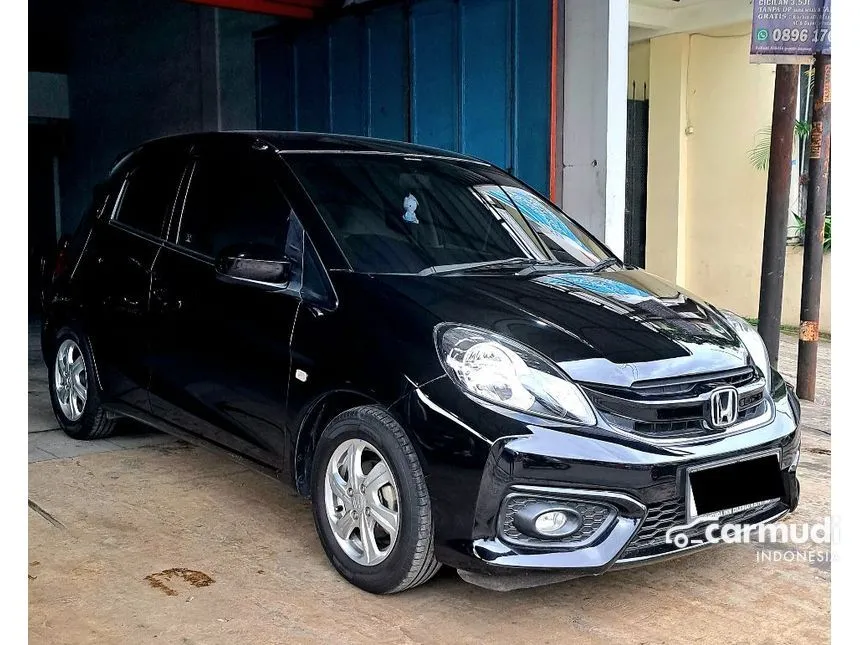Jual Mobil Honda Brio 2018 Satya E 1.2 di DKI Jakarta Automatic Hatchback Hitam Rp 120.000.000