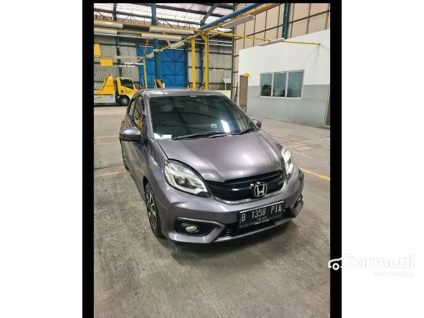 Jual Mobil Honda Brio 2016 RS 1.2 di DKI Jakarta Automatic Hatchback Abu