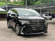 2025 Toyota Alphard 2.5 Z MPV (GRADE 5A) UNIVERSAL STEP, ROOF MONITOR, AUTO PARK ASSIST, HEAD UP DISPLAY, MOONROOF