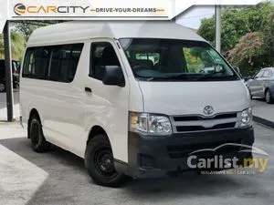 2012 Toyota Hiace 2.5 Window Van Van
