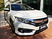 2017 Honda Civic 1.8 S G-Design Shift CVT Under Honda 5 Years Warranty