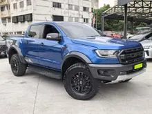 2019 Ford Ranger 2.0 Raptor Bi-TURBO (A) 4WD High Rider Dual Cab Pickup 4X4, DVD PLAYER, LANE KEEPING ASSSIT, PRE-CRASH, REVERSE CAMERA, FREE WARRANTY