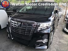 2016 Toyota Alphard 2.5 SC 360 CAM SUNROOF JAPAN UNREG