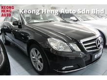 Mercedes-Benz E200 CKD(Ori 2O1O)(Full Service Rec) (TipTop Condition) (Original Condition) (Accident Free) (PRICE CAN NEGO) (YEAR END CLEAR STOCK)