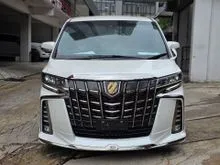 2022 TOYOTA ALPHARD TYPE GOLD 2.5 (A) MODELLISTA BODYKIT, SPARE TYRE, BSM, APPLE CARPLAY, ANDROID AUTO, ROOF MON, REVERSE CAM, PWR BOOT, 3 EYE LED