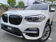 2019 BMW X3 2.0 xDrive30i Luxury SUV   UNDER WARRANTY BY BMW MALAYSIA FREE SERVICE PADDLE SHIFT REVERSE CAM POWER ADJUST MEMORY SEAT 1 OWNER