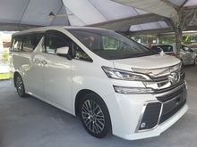 2015 Toyota Vellfire 2.5 Z G Edition Full Spec Unreg