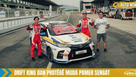 Tengku Djan, Mika Hakimi Tawan Perlumbaan 1 dan 2 TGR Vios Sprint Cup