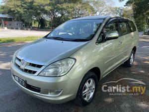 Toyota Innova 2.0 G MPV (A) 2006 1 Lady Owner Only Original Fabric Seat TipTop Condition View to Confirm