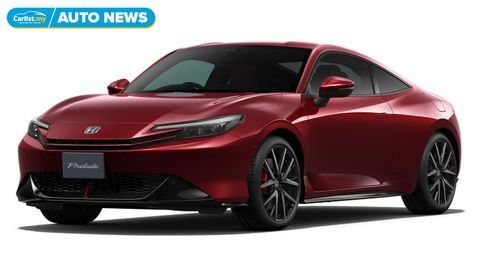 Japan gets a limited edition 'wine red' 2027 Honda Prelude