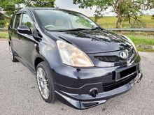 2009 Nissan Grand Livina 1.6 Luxury MPV (A) LEATHER SEAT IMPUL BODYKIT