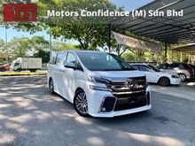 2016 Toyota Vellfire 2.5 Z G Edition MPV (JBL SOUND) (SUNROOF) (LEATHER SEATS) (SURROUND CAMERA) (PRE CRASH)