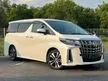 Recon 3 EYE GRADE 4.5 UNREG 2021 Toyota ALPHARD 2.5 SC