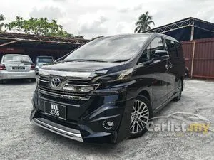 2016 Toyota Vellfire 2.5 ZG MPV