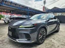 2024 Lexus RX 350 2.4 F Sport (A) GRADE5A PANORAMICROOF REDLEATHERSEATS HUD DIM BSM ORANGEBRAKE
