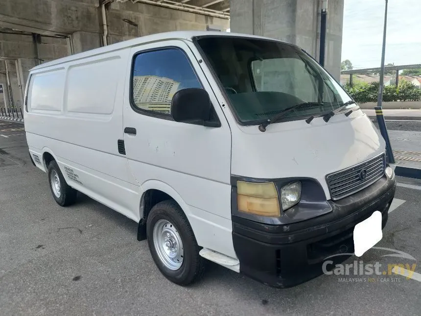 2004 Toyota Hiace Panel Van Van