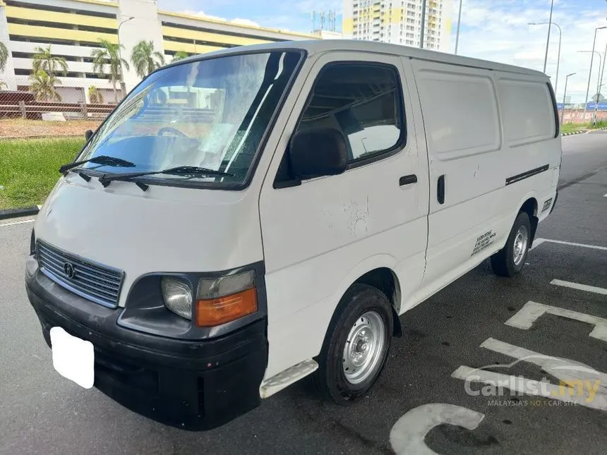 2004 Toyota Hiace Panel Van Van
