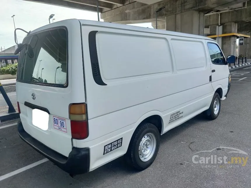 2004 Toyota Hiace Panel Van Van