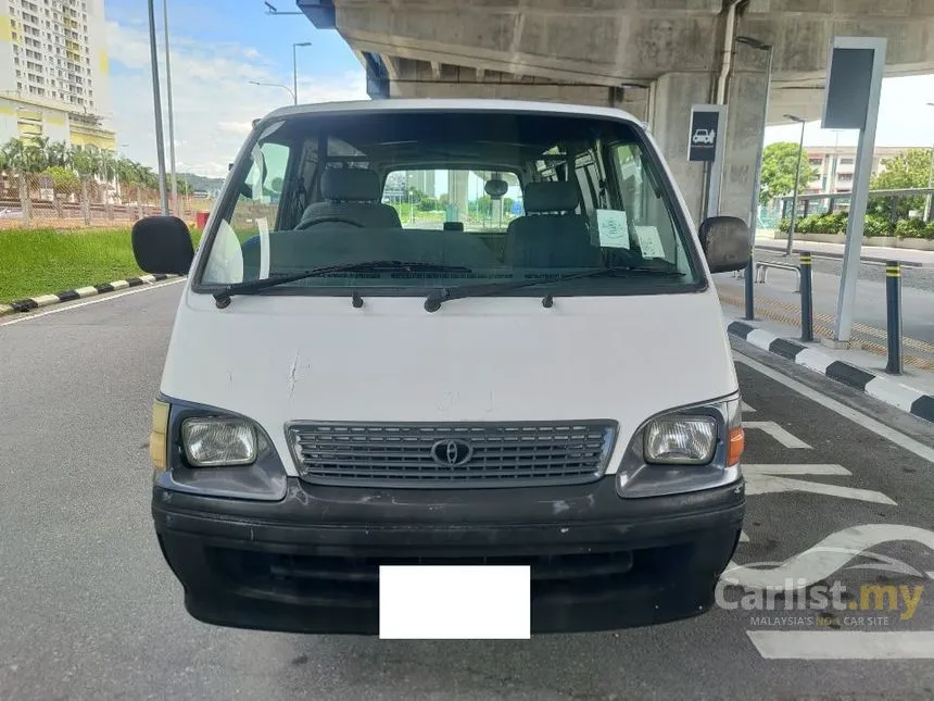 2004 Toyota Hiace Panel Van Van