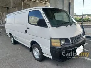 2004 Toyota Hiace 3.0 Panel Van Van