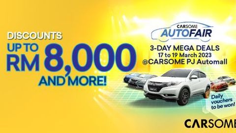CARSOME Autofair Is Back For 2023 This March 17th-19th!
