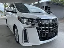 2019 Toyota Alphard 2.5 SA 7SEAT 9K MILEAGE ONLY UNREG