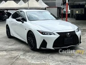 2023 Lexus IS 300 2.0 F Sport Mode Black 3 Sedan