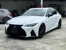 2023 Lexus IS300 2.0 F Sport Mode Black 3 , FULL OPTIONAL + EXHUAST BONUS PART , MUSTVIEW