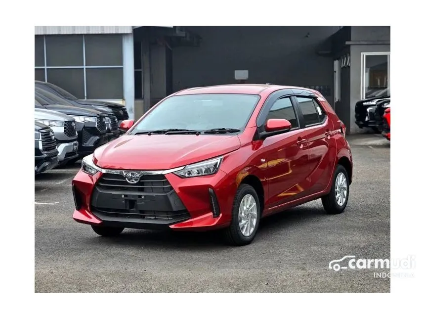 Jual Mobil Toyota Agya 2024 G 1.2 di Banten Manual Hatchback Merah Rp 161.400.000