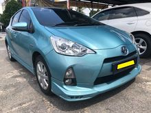 2014 Toyota Prius C 1.5 Hybrid TRD B/KIT 1 CAREFUL OWNER H/BATTERY WARANTY TILL 2020 HIGH LOAN FULL SERVIS RECOD