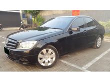 Mercedes Benz C 200 K, Hitam Metalik (2009) TDP 42 jt Plat Ganjil