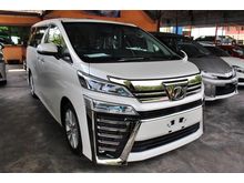 2018 Toyota Vellfire 2.5 ZA (A) -UNREG- CASH REBATE RM2000 FREE 3 YEARS WARRANTY