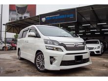 2014 Toyota Vellfire 2.4 Z Golden Eyes FACELIFT - REG 2017 - WARRANTY 1YEAR - LIKE NEW - MILEAGE 22K - 2 POWER DOOR - POWER BOOT - SUNROOF - OFFER