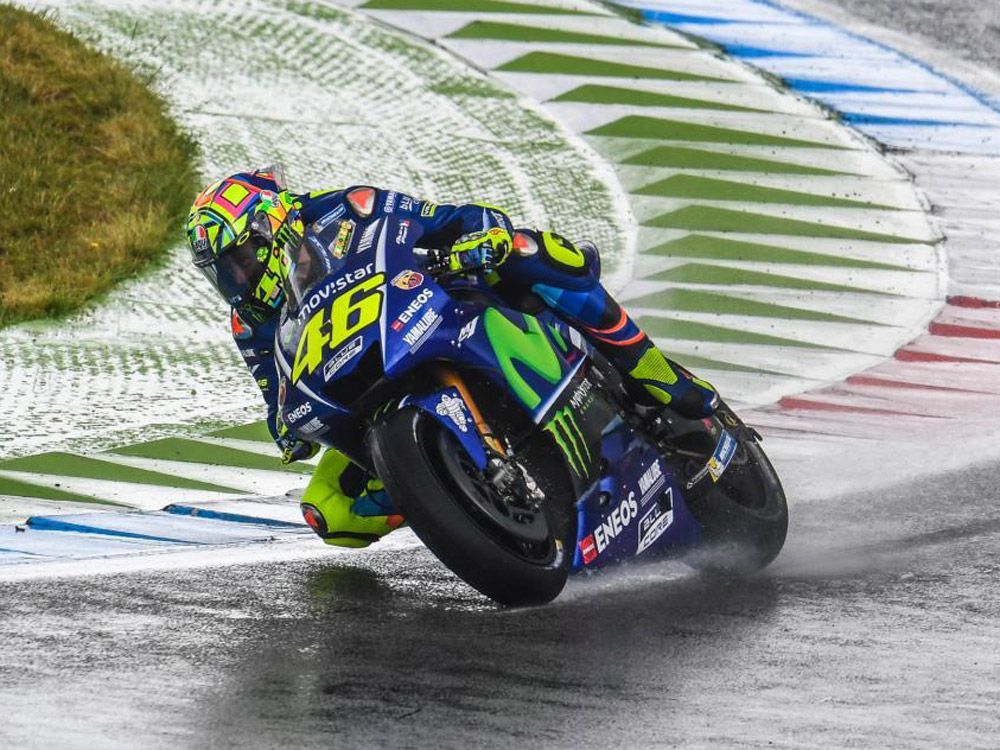 Rossi Menang Dramatis di MotoGP Assen 2017